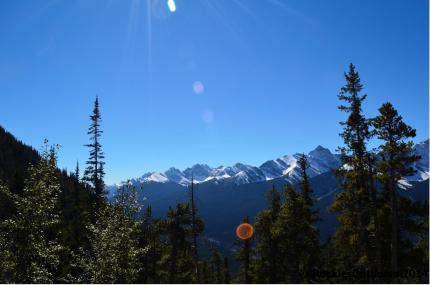 Fantastic views on the way up