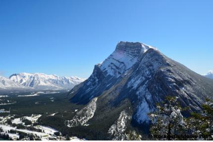 Mount Rundle seen from Tunnel Mountain