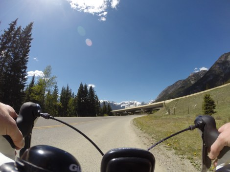 Joining the Bow Valley Parkway